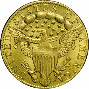 HBCC #3002 – 1796 NS Quarter Eagle – Reverse