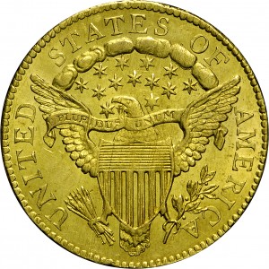 HBCC #3016 – 1807 Quarter Eagle – Reverse