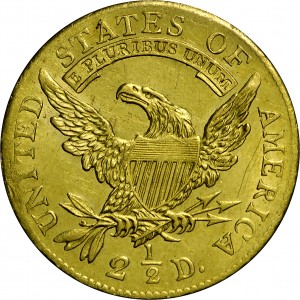 HBCC #3017 – 1808 Quarter Eagle – Reverse
