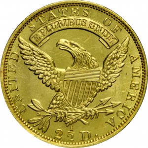 HBCC #3027 – 1830 Quarter Eagle – Reverse