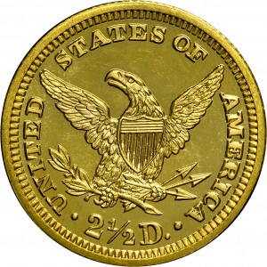 HBCC #1014 – 1907 Liberty Quarter Eagle – Reverse