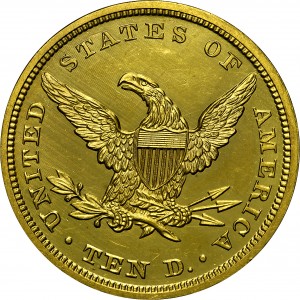 HBCC #1028 – 1843 Liberty Eagle – Reverse