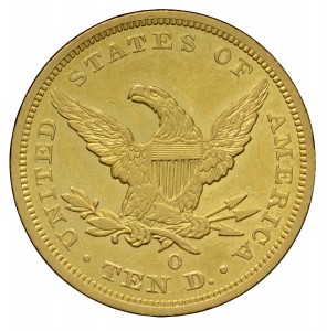 HBCC #2009 – 1846-O Liberty Eagle – Reverse
