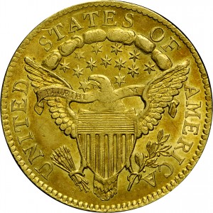 HBCC #3012 – 1805 Quarter Eagle – Reverse