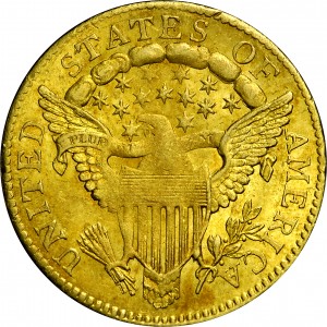 HBCC #3013 – 1806/4 Quarter Eagle – Reverse