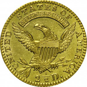 HBCC #3018 – 1821 Quarter Eagle – Reverse