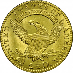 HBCC #3021 – 1825 Quarter Eagle – Reverse