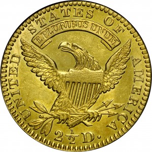 HBCC #3022 – 1825 Quarter Eagle – Reverse