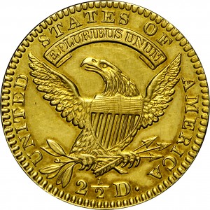 HBCC #3023 – 1825 Quarter Eagle – Reverse