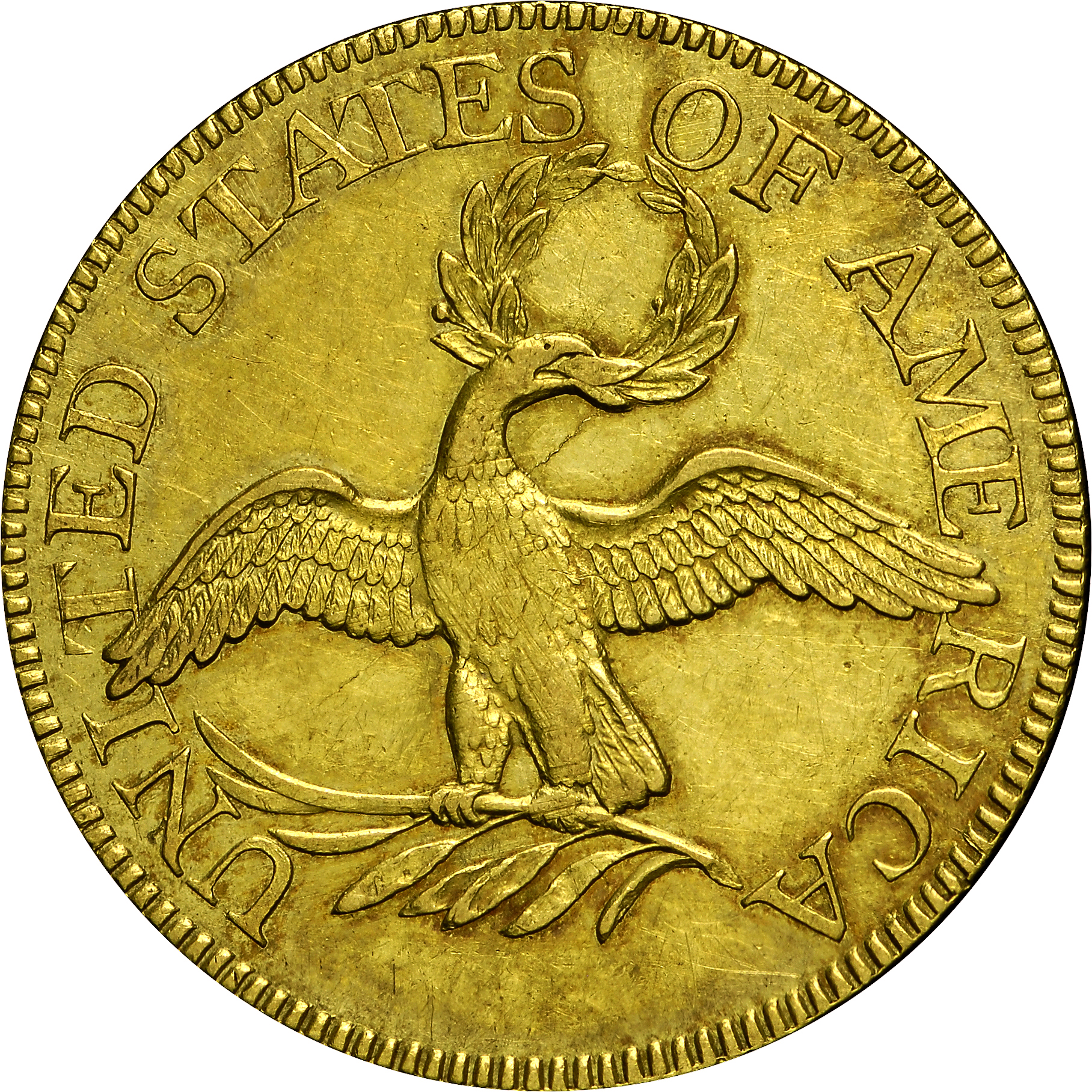 HBCC #3048 – 1797 Half Eagle – Reverse