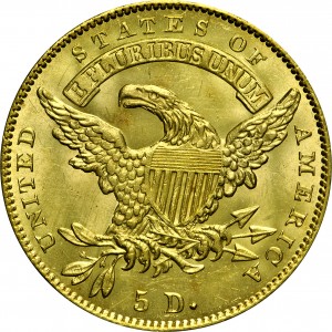 HBCC #3157 – 1830 Half Eagle – Reverse