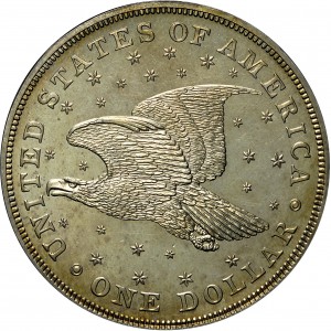 HBCC #6005 – 1836 Silver Dollar – Reverse