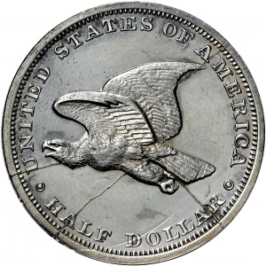 HBCC #6011 – 1839 Half Dollar – Reverse