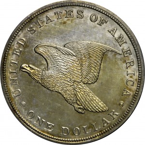 HBCC #6014 – 1839 Silver Dollar – Reverse