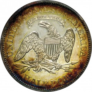 HBCC #6042 – 1861 Half Dollar – Reverse