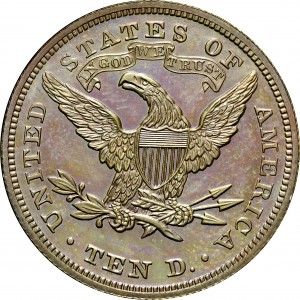 HBCC #6059 – 1865 Eagle – Reverse