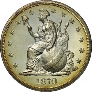 HBCC #6087 – 1870 Silver Dollar – Obverse