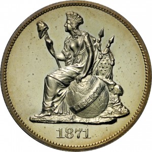 HBCC #6094 – 1871 Half Dollar – Obverse