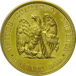 HBCC #6107 – 1872 Double Eagle – Reverse