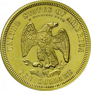 HBCC #6126 – 1875 Eagle – Reverse