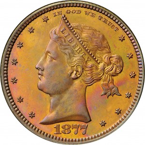 HBCC #6131 – 1877 Quarter Dollar – Obverse