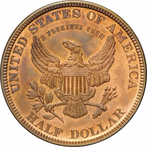 HBCC #6132 – 1877 Half Dollar – Reverse