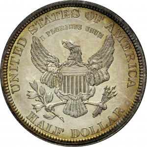 HBCC #6135 – 1877 Half Dollar – Reverse