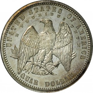 HBCC #6144 – 1879 Quarter Dollar – Reverse