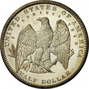 HBCC #6147 – 1879 Half Dollar – Reverse