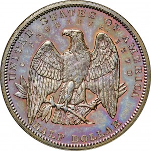 HBCC #6148 – 1879 Half Dollar – Reverse