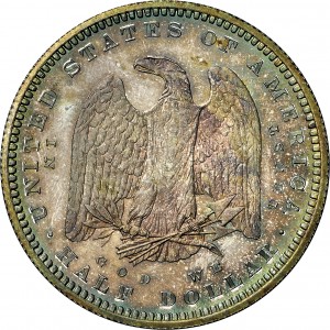 HBCC #6149 – 1879 Half Dollar – Reverse