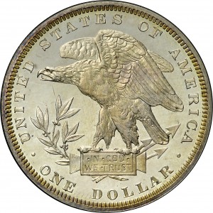 HBCC #6151 – 1879 Silver Dollar – Reverse
