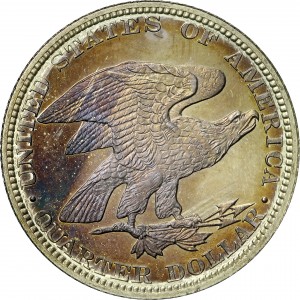 HBCC #6164 – 1882 Quarter Dollar – Reverse